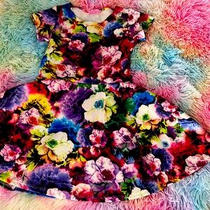 Colorful flower dress